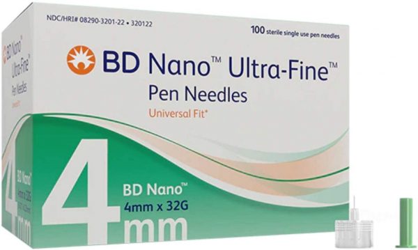 BD Nano® Ultra Fine Pen Needles 32G image