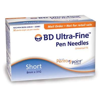BD Ultra Fine® Pen Needles 31G image