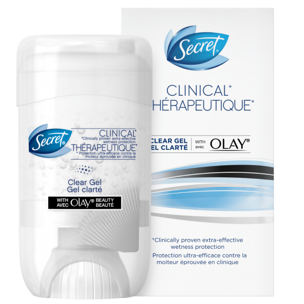 Secret ® Clinical Strength Complete Clean Gel Deodorant