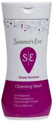 summers eve Lotion gel intime nettoyant pour femme Simply sensitive