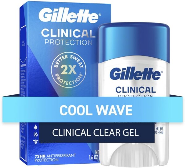 Gillette Clinical Clear Gel Cool Wave Antiperspirant